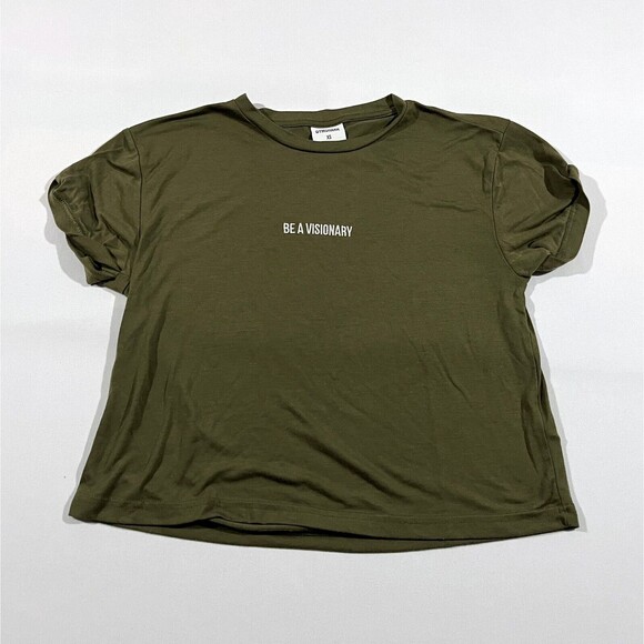 Gymshark Tops - Gymshark Olive Green Short Sleeve Tee